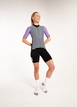 Women's Essentials TEAM Jersey - Midnight Stripe