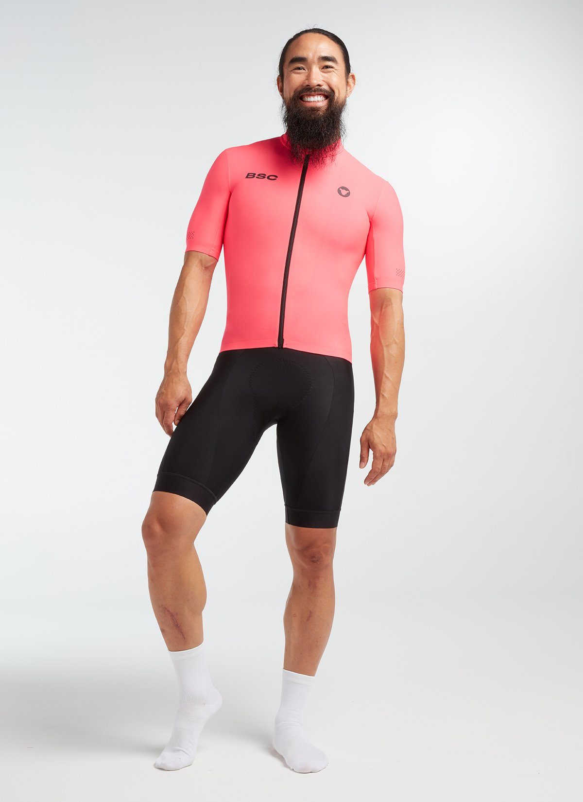 Men's Elements SS Thermal Jersey - Neon Pink