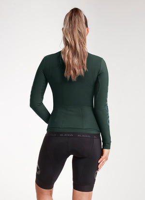 Women's Elements LS Thermal Jersey - Scarab